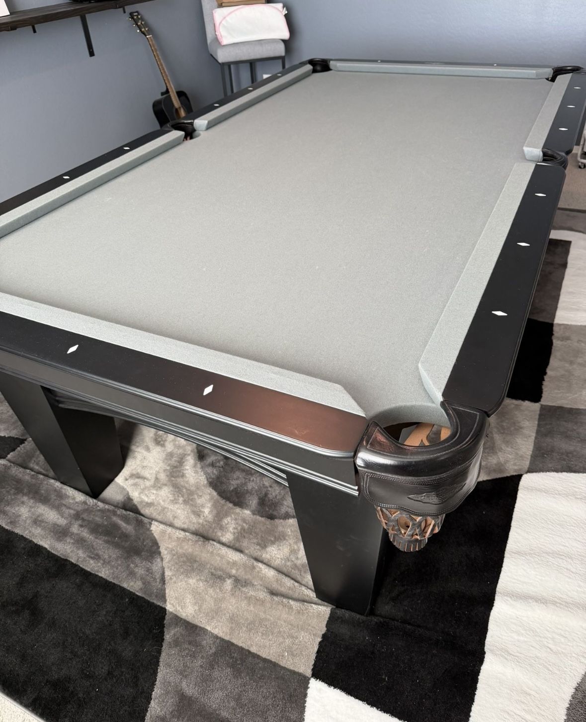 8’ Brunswick Pool Table - Delivered & Installed