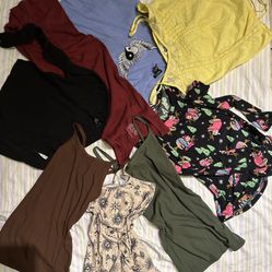 Ladies Summer Shirt Lot -8 Pcs-All Size Small 