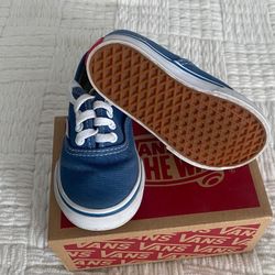 Vans Kids Sneakers in Blue and White