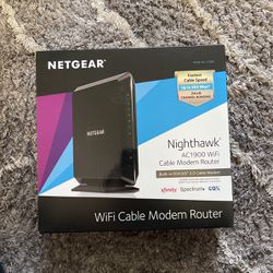 Netgear Nighthawk AC1900 Cable Modem Router 