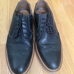 Johnston & Murphy Black Leather Men’s Shoes - Size 10