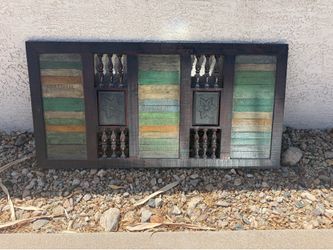 Forest green wall art