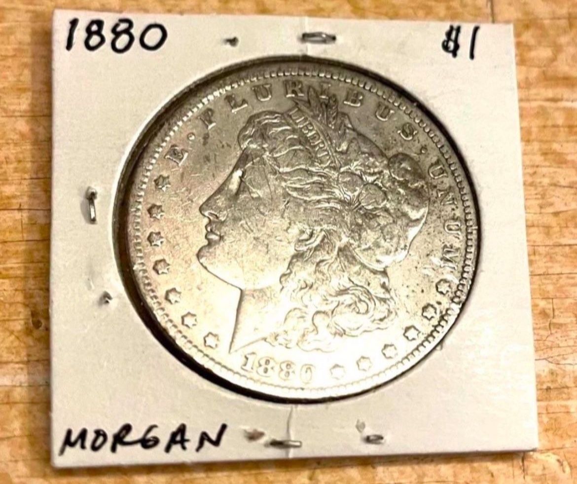 1880 Morgan Silver Dollar