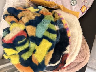 Faux fur Bucket Hats