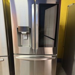 LG Refrigerator screen light