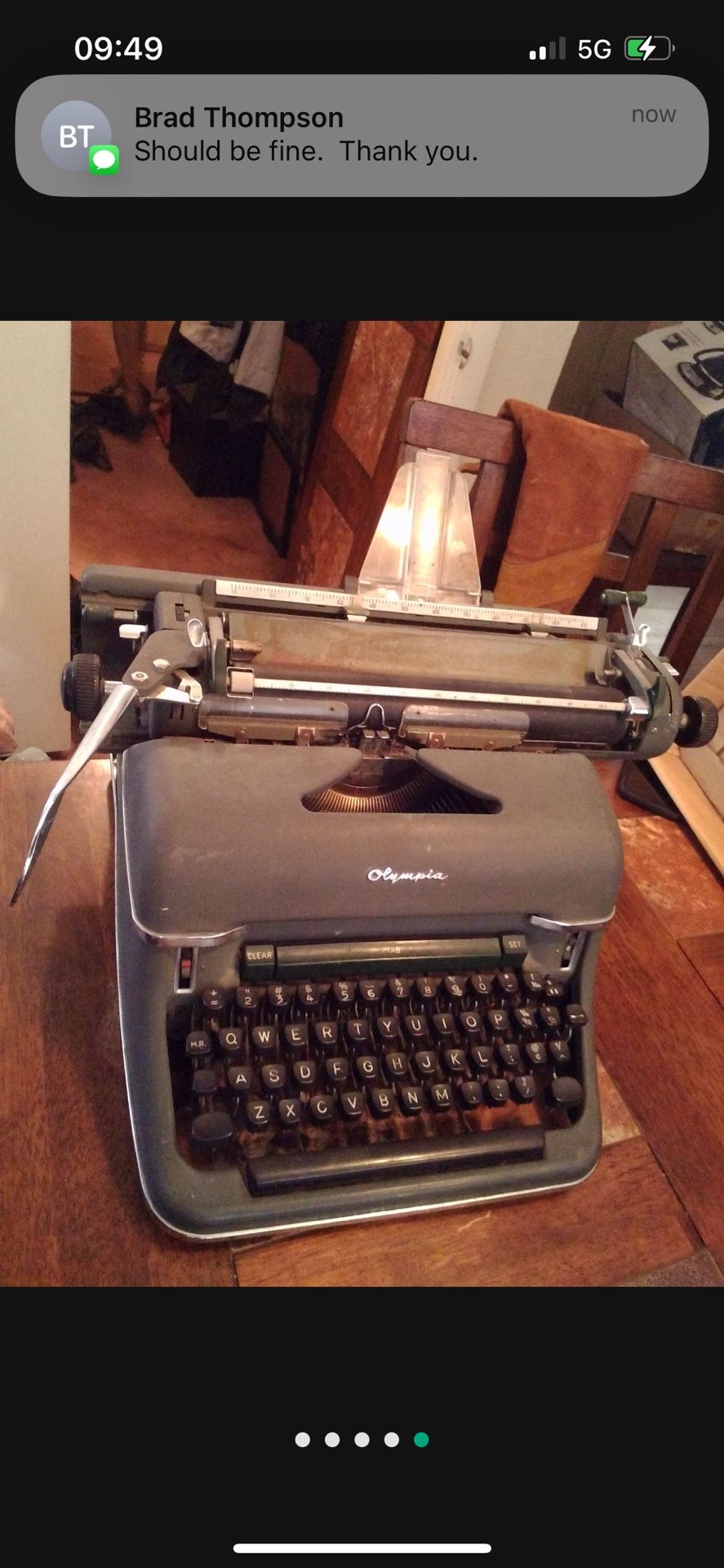 Antique 1920's Royal Typewriter