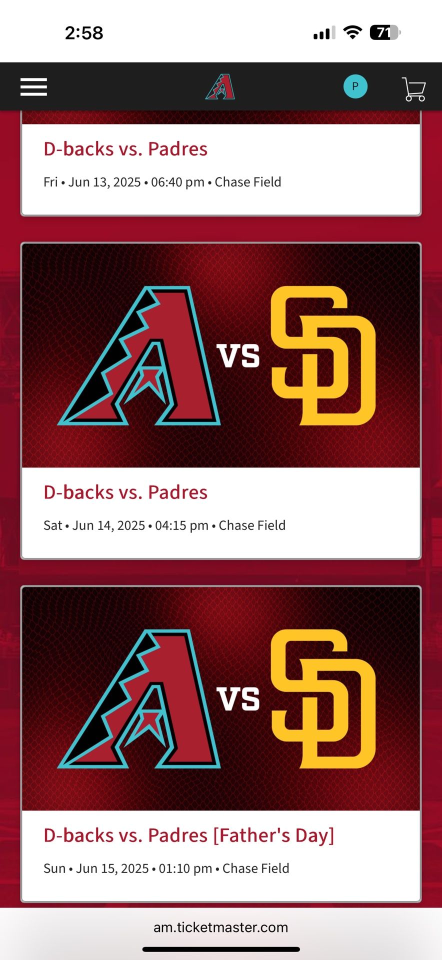 AZ Dbacks Tickets