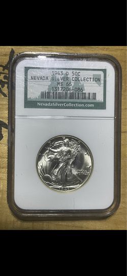 1943-D 50c Liberty Half Dollar