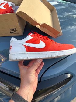 Authenticated Nike Big Nike Low Katakana Pack Team Orange Size 11.5