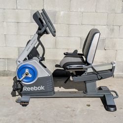 Stationary Bike- Reebok Rx3 Trainer Adjustable Stationary Bike with Data Screen • Exercise Equipment, Home Gym, Fitness Trainer, Cycling, Cycling Trai