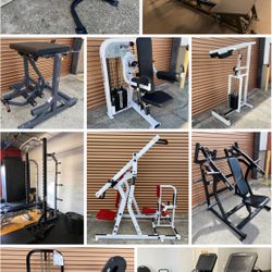 Gym Equipment, Lat, Leg, Chest & Smith Machines, Home Gyms, Leg Press, Rower, Dumbbells, Squat Racks, Benches 