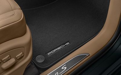 FOR SALE**OEM Porsche Macan Carpet Floor Mats with Nubuk Surround-Set 4
