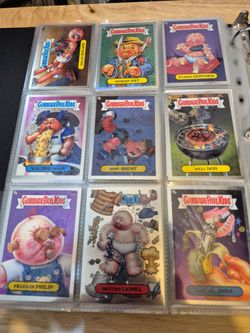 Garbage Pail Kids Chrome 7 Complete Base Set