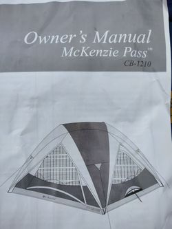 Columbia 4 Person Tent - Never Used