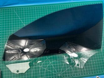 2008-2015 AUDI A4 Door Window Glass Front Left  OEM