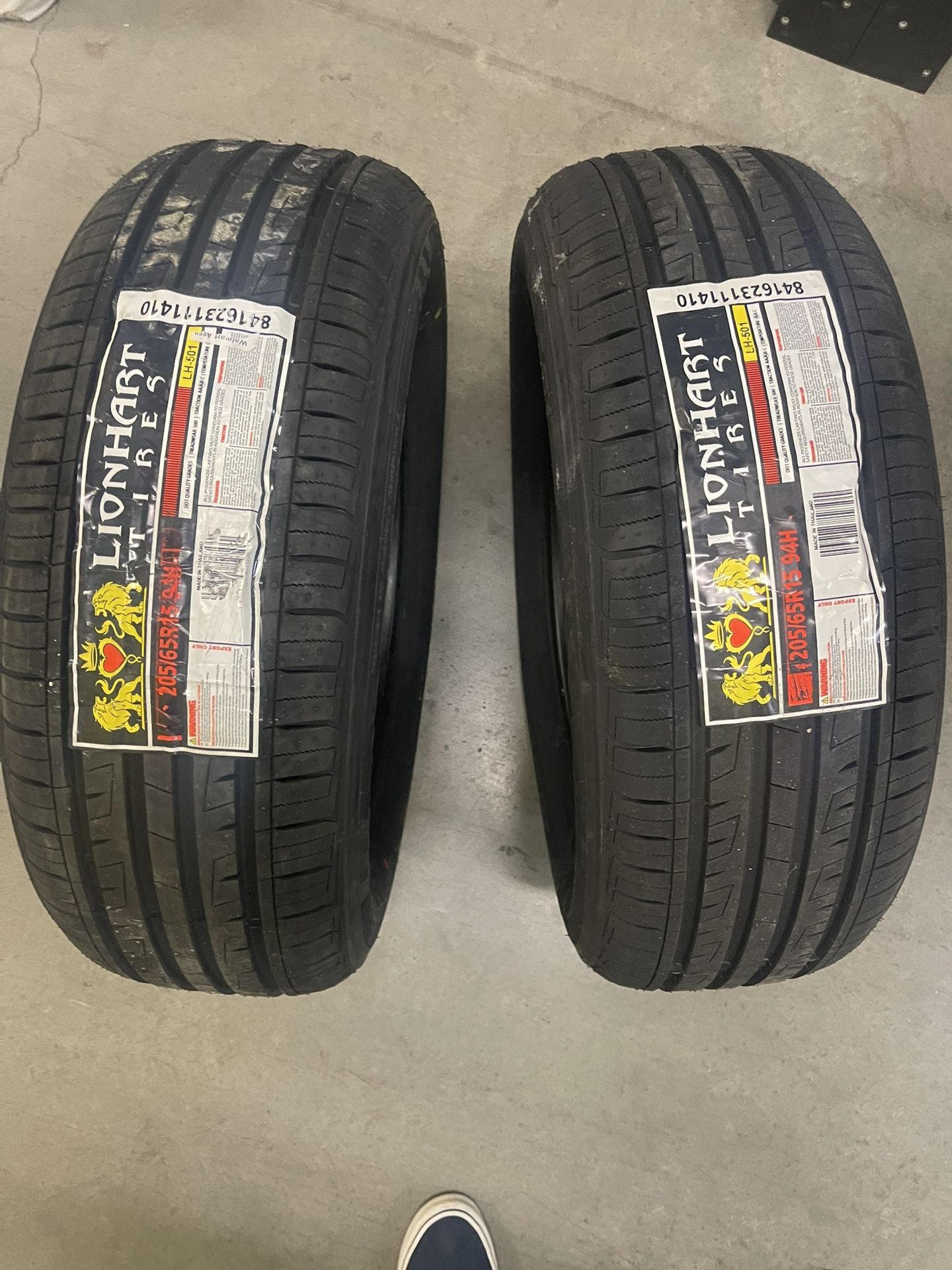 Lionhart Tires 205/65/15