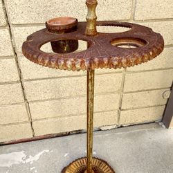 Antique Smoke Stand, Solid Brass,  Art Deco $120 OBO