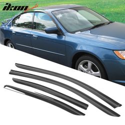 Fits 2005-2006 Subaru Outback Legacy Acrylic Window Visors 4PC Rain Guard Deflector