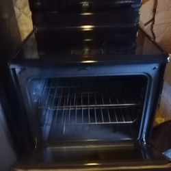 Stove Electric Black 