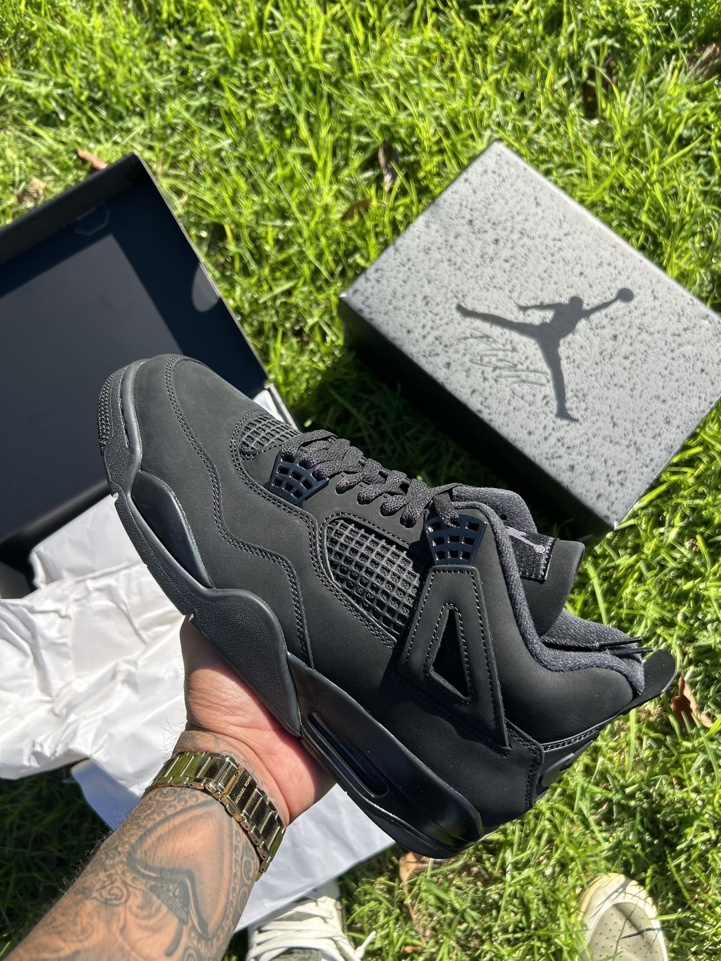 Brand New Jordan 4 Black Cat 