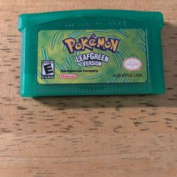 Pokemon Leaf Green GBA @ Escondido Swap Meet