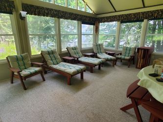 Outdoor Redwood Furniture