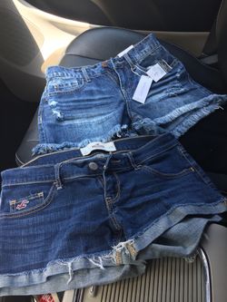 Girls Shorts ~ Rue21 size 0 and Hollister size 26w