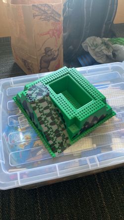 Vintage raised Lego base plate