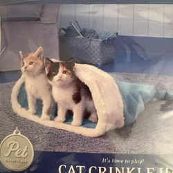 Cat Crinkle Hat Toy - New