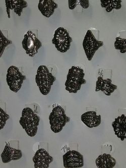 Stainless steel rings. Each $8