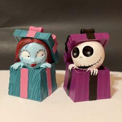 Jack & Shally Gift box decor - Nightmare before Christmas 