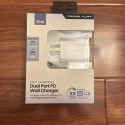 Fast Charging Dual Port PD Wall Charger