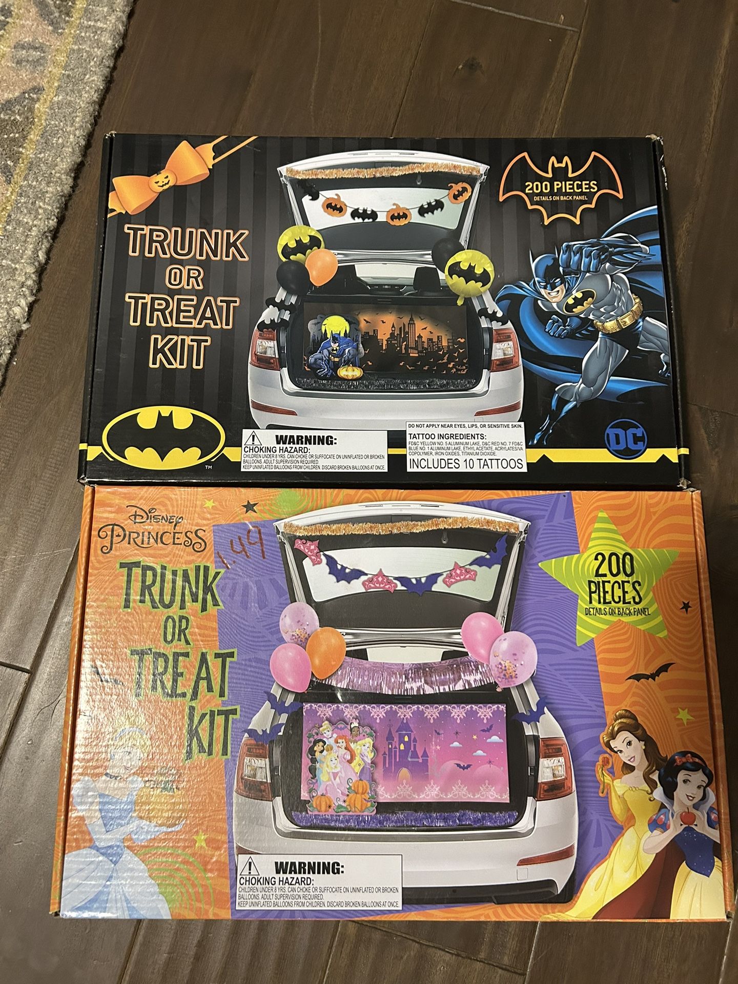Trunk Or treat Kits Halloween