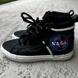 NASA Vans High Top Size 9