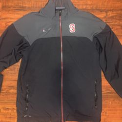 Black & Grey Stanford Zip Up 