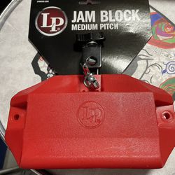 LP Jam Block Medium Pitch NEW $35 (FIRM PRICE)