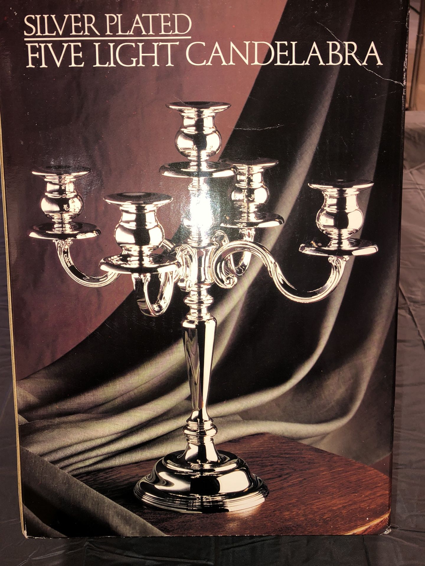 Paul Revere Fine Silver Candelabra