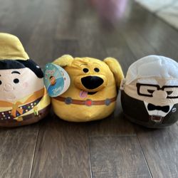 3 squishmallow 7.5”