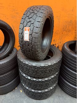 LT 265/60R20 Toyo Open Country A/T Full Set of 4 Tires