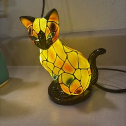 Siamese Cat Night Glow