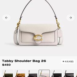 Tabby White Bag 