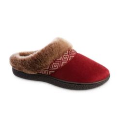 Isotoner Ladies Memory Foam Hoodback Comfort Slipper 