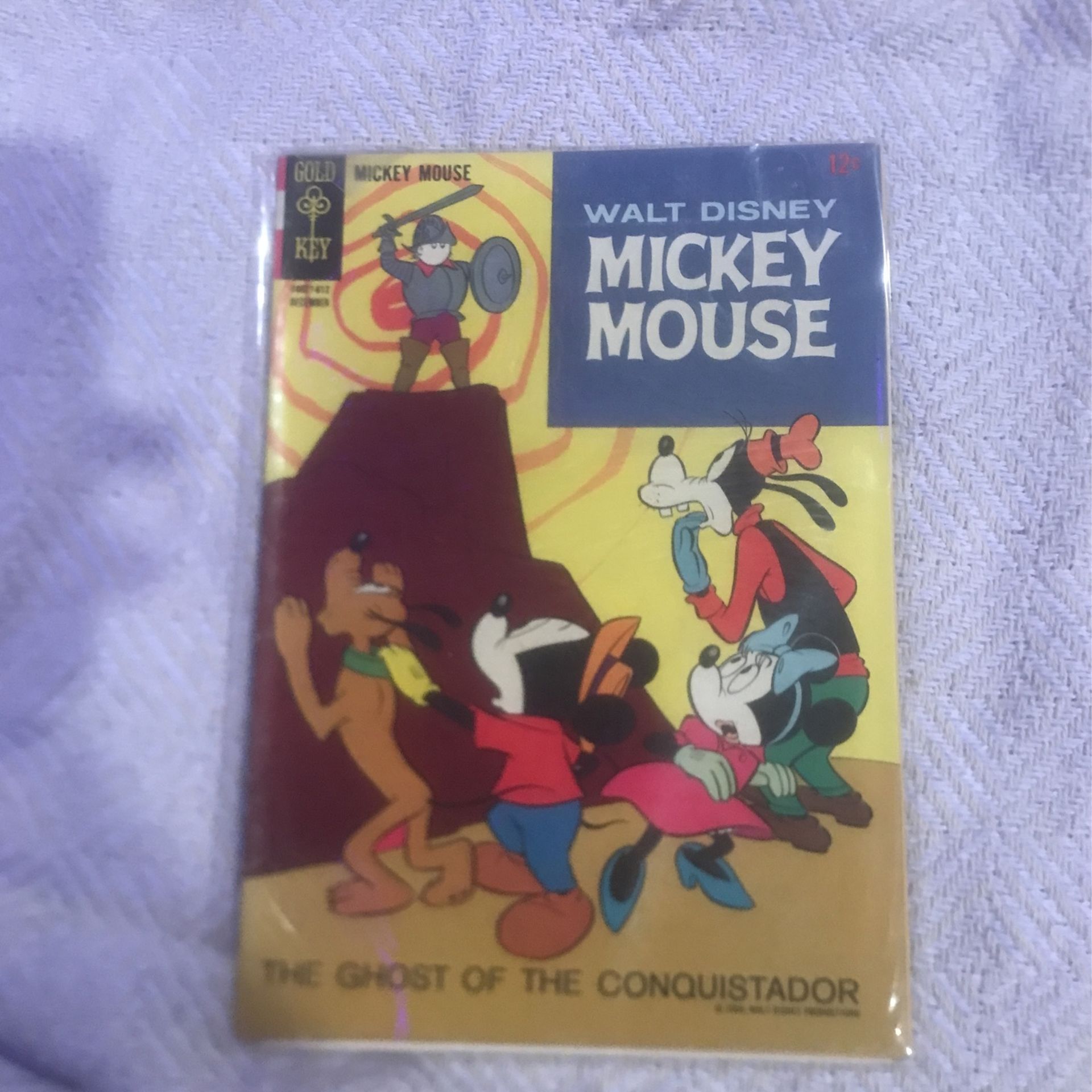 Walt Disney Mickey Mouse the ghost of conquistador comic 1966