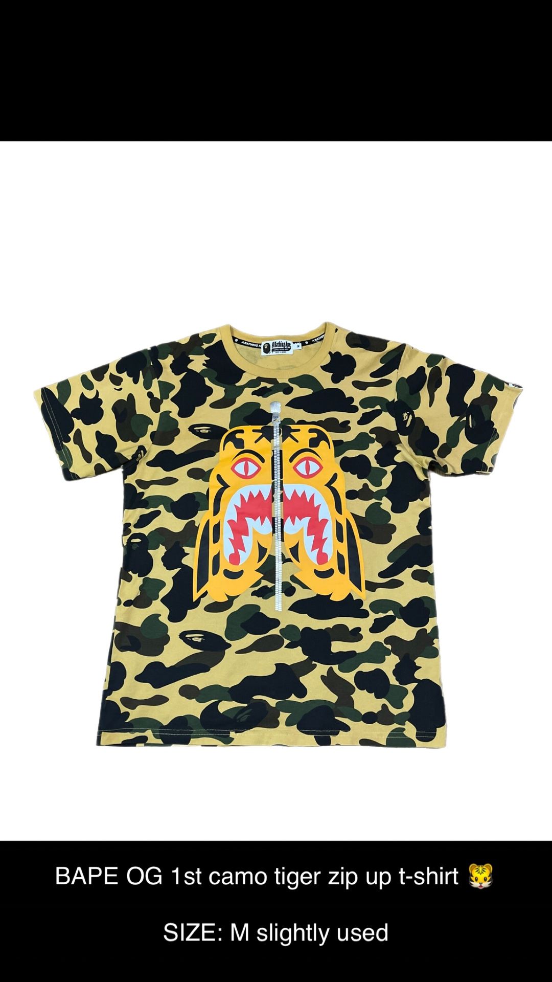BAPE 1st Camo Tiger T-shirt