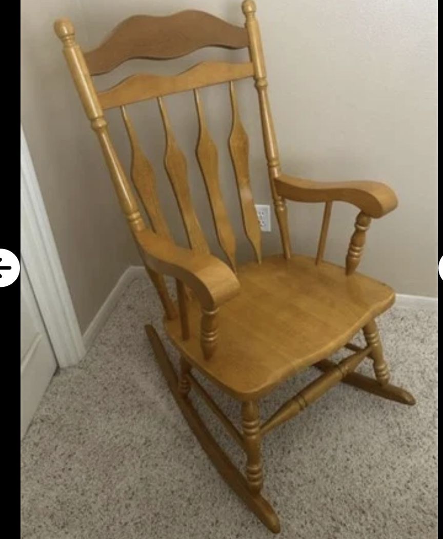Wooden Rocking Chair