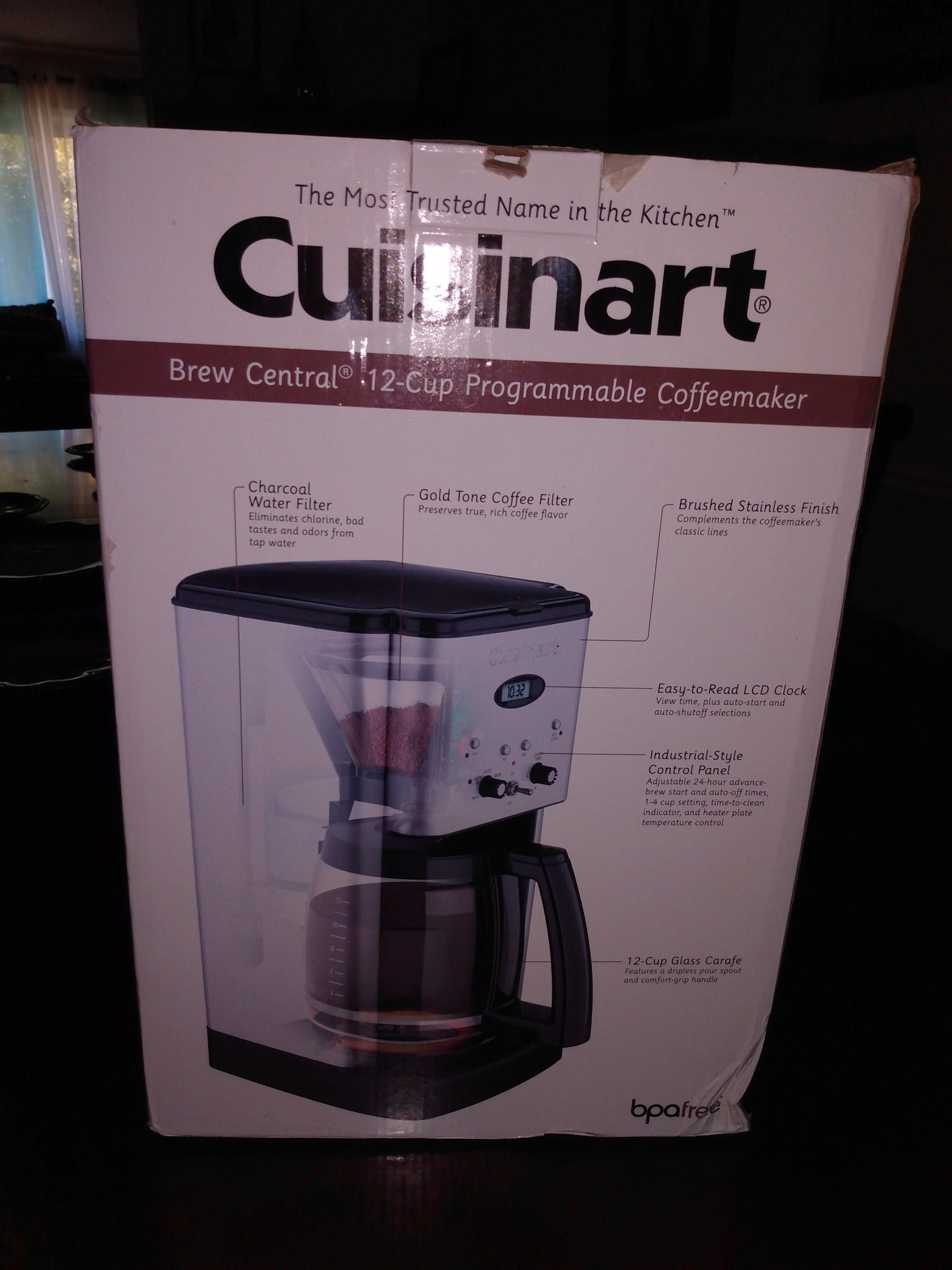 Cuisinart coffee maker brand new in box retail $150 asking only $50.