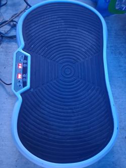 Vibration exercise plate