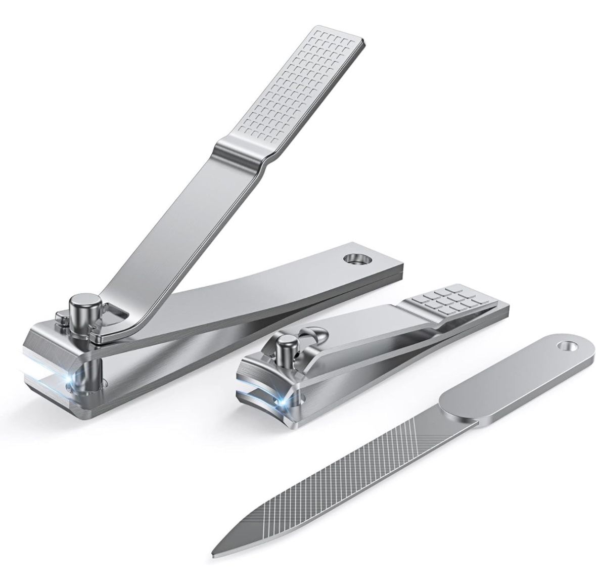 Nail Clippers Set,Stainless Steel Ingrown Toenail Tool, Professional Fingernail & Toenail Clippers