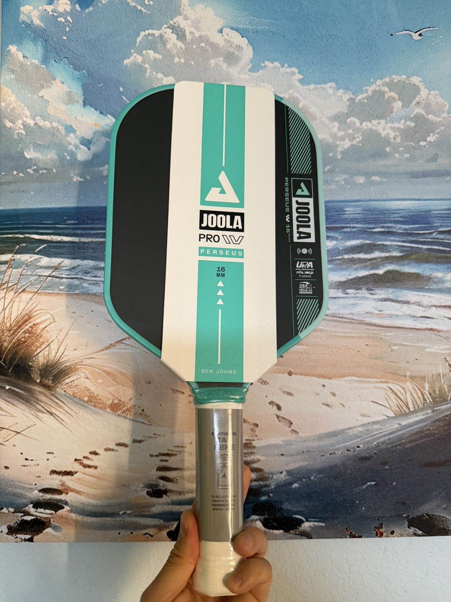 Joola Pro IV Perseus Riptide 16mm Pickleball Paddle