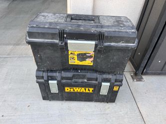 2 Dewalt Toolboxes